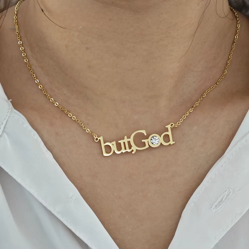 Lady True “But God” Signature Choker