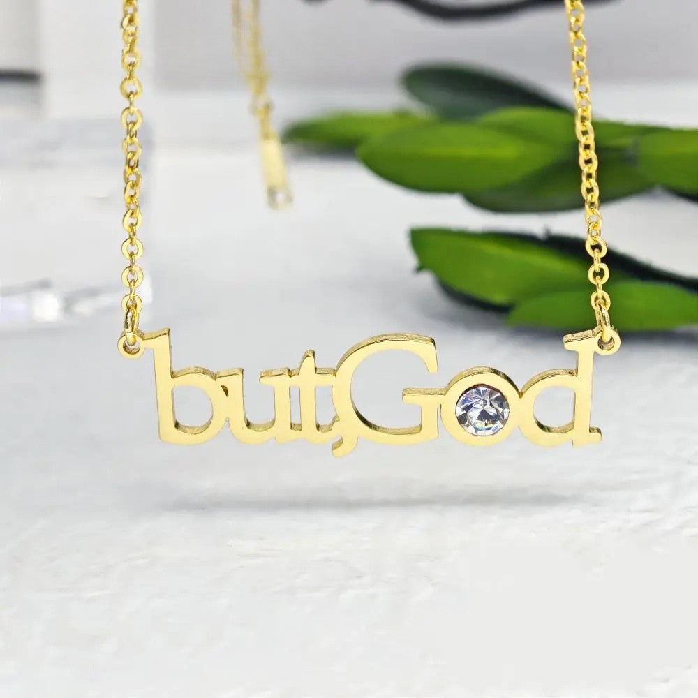 Lady True “But God” Signature Choker
