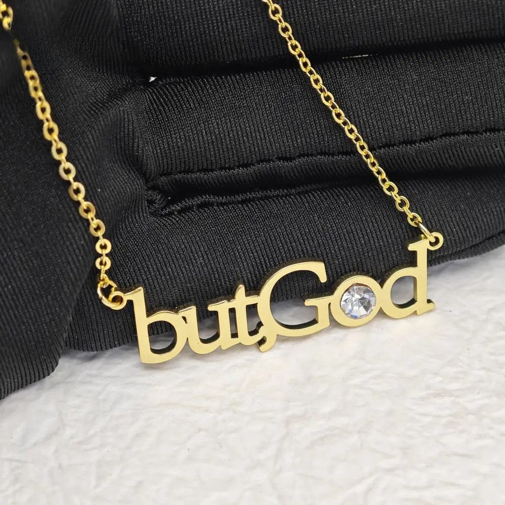 Lady True “But God” Signature Choker