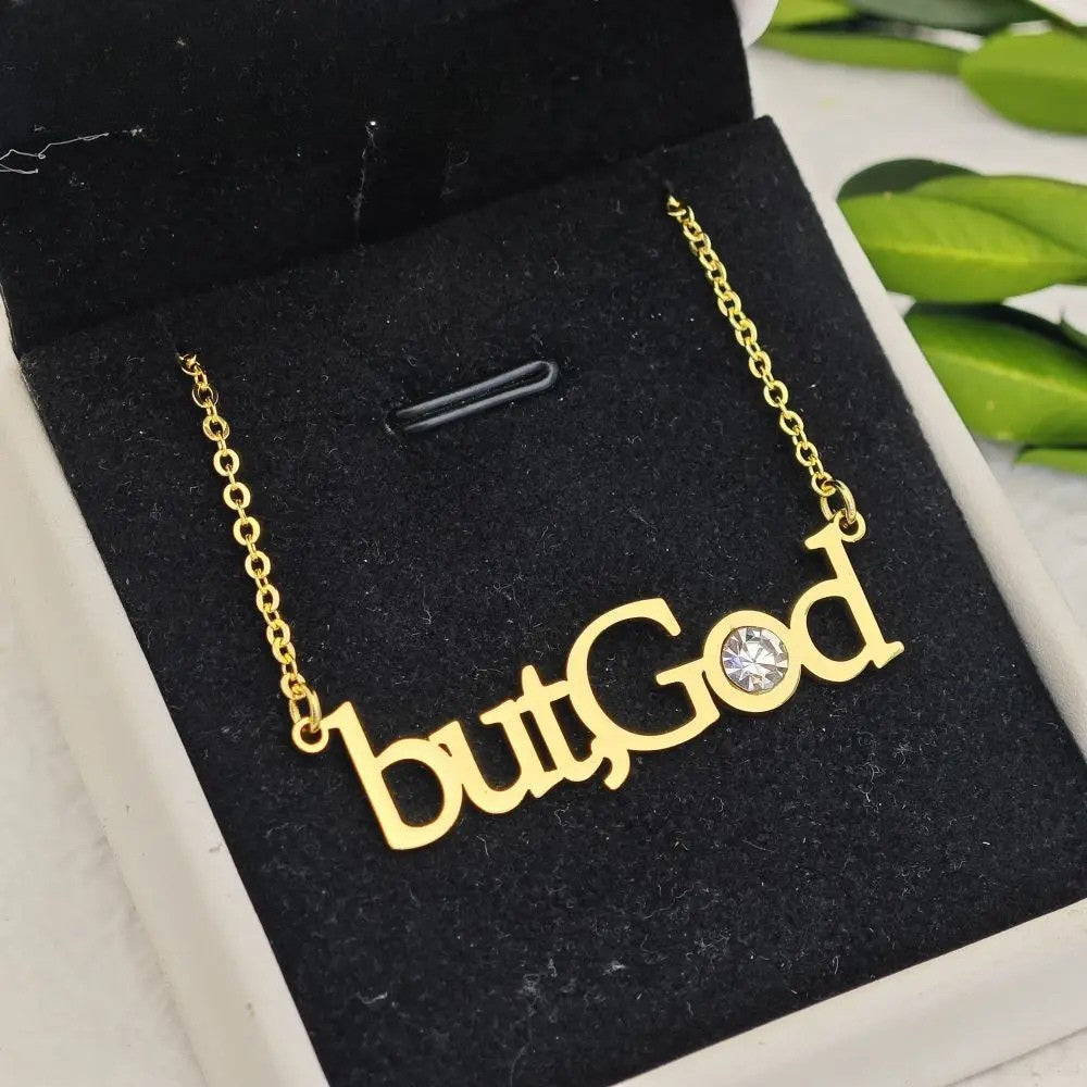 Lady True “But God” Signature Choker