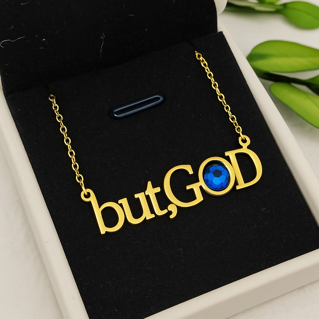 Lady True “But God” Signature Choker