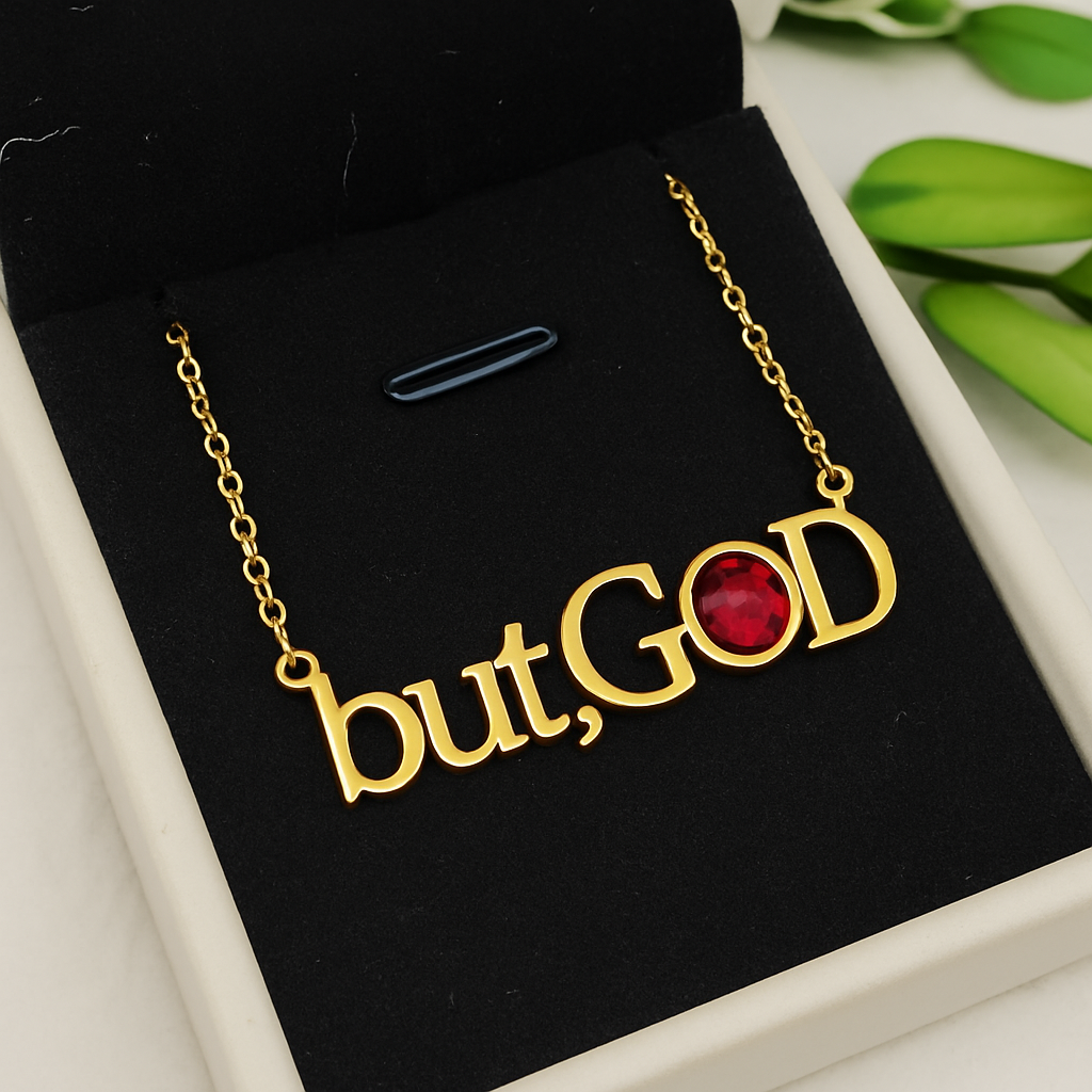 Lady True “But God” Signature Choker