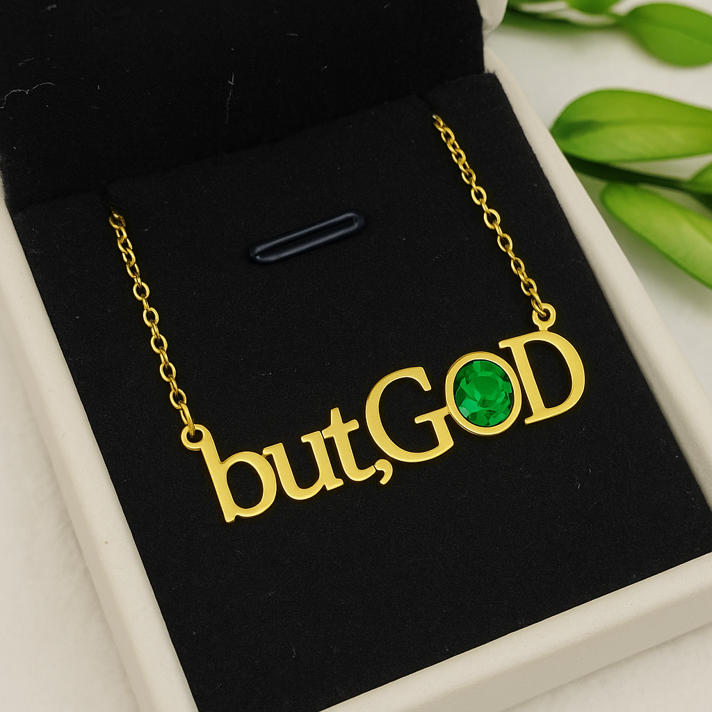 Lady True “But God” Signature Choker