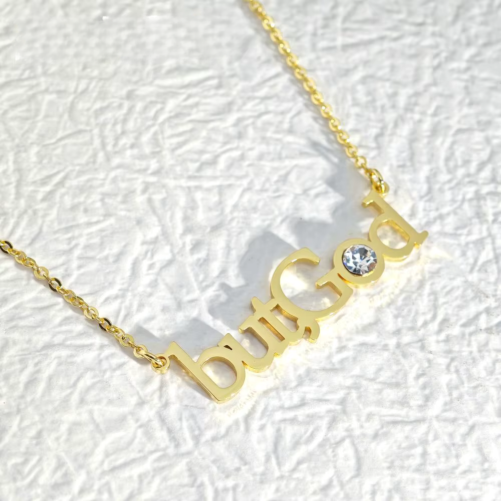 Lady True “But God” Signature Choker