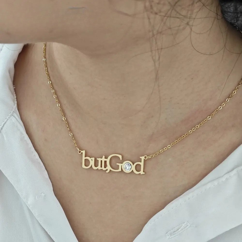 Lady True “But God” Signature Choker